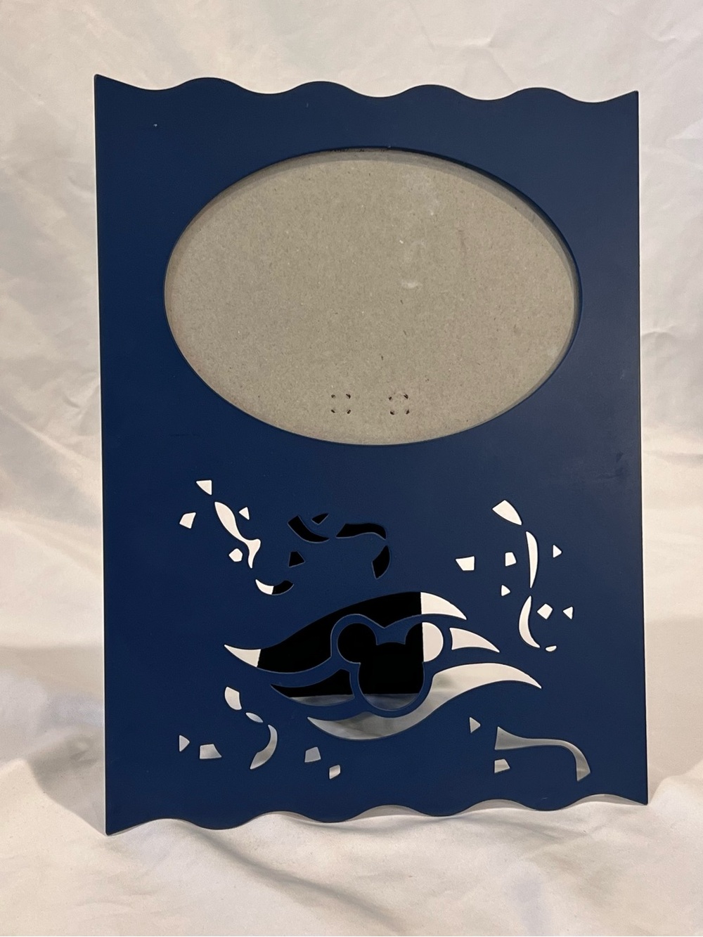 Disney Cruise Line Mickey Mouse AAA Blue Metal 5x7 Frame